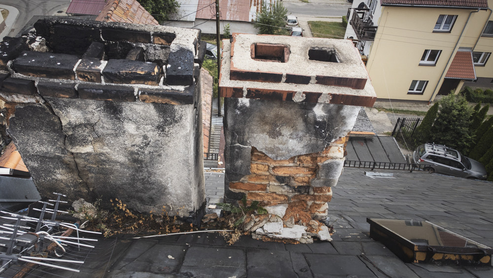 Inspekcja komina dronem Świerzawa