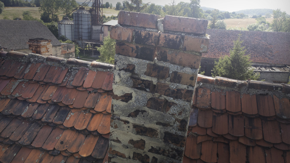 Usługi dronem - Inspekcje kominów za pomocą drona w Świerzawie