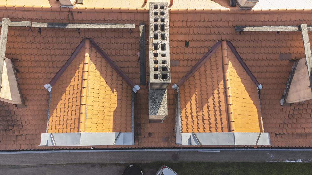 Inspekcja dach&oacute;w dronem Świerzawa, Złotoryja, Jawor